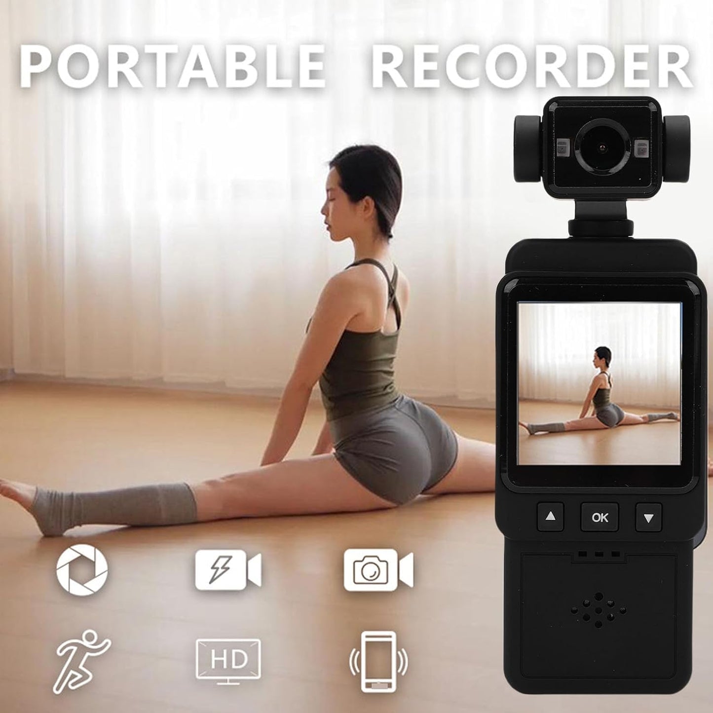 Camara de accion portatil 4K